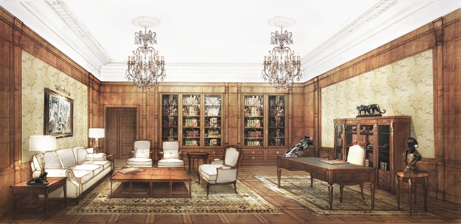 Резиденция структуры ГК "Базовый Элемент" в Иркутске