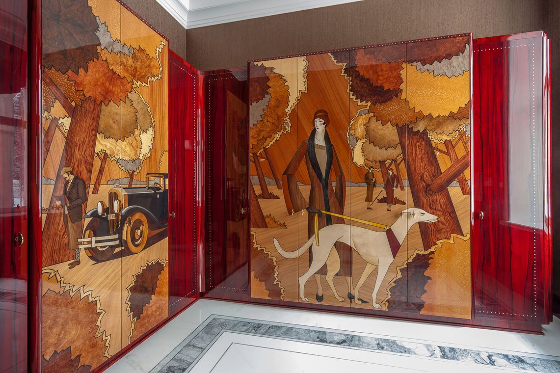 Загородный дом в стиле "Ардеко"