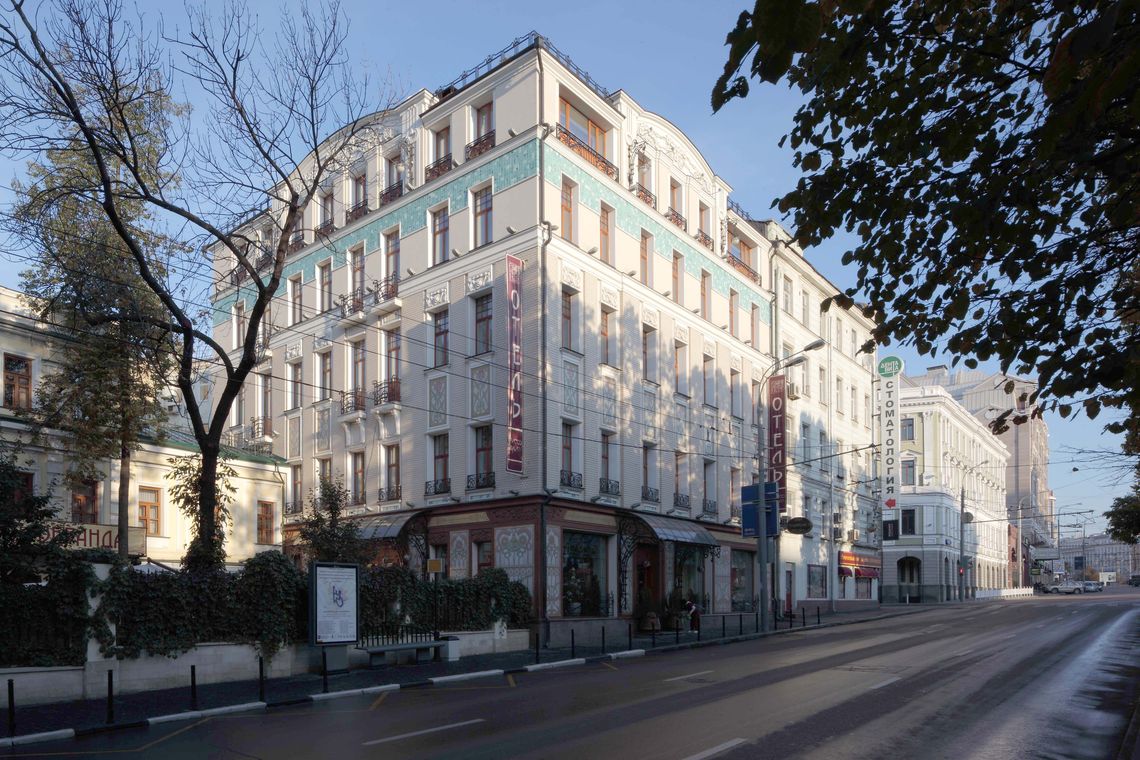 Отель "Руссо-Балт" на Гоголевском бульваре в Москве
