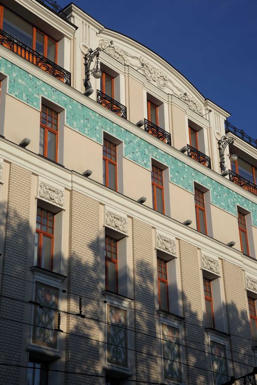 Отель "Руссо-Балт" на Гоголевском бульваре в Москве