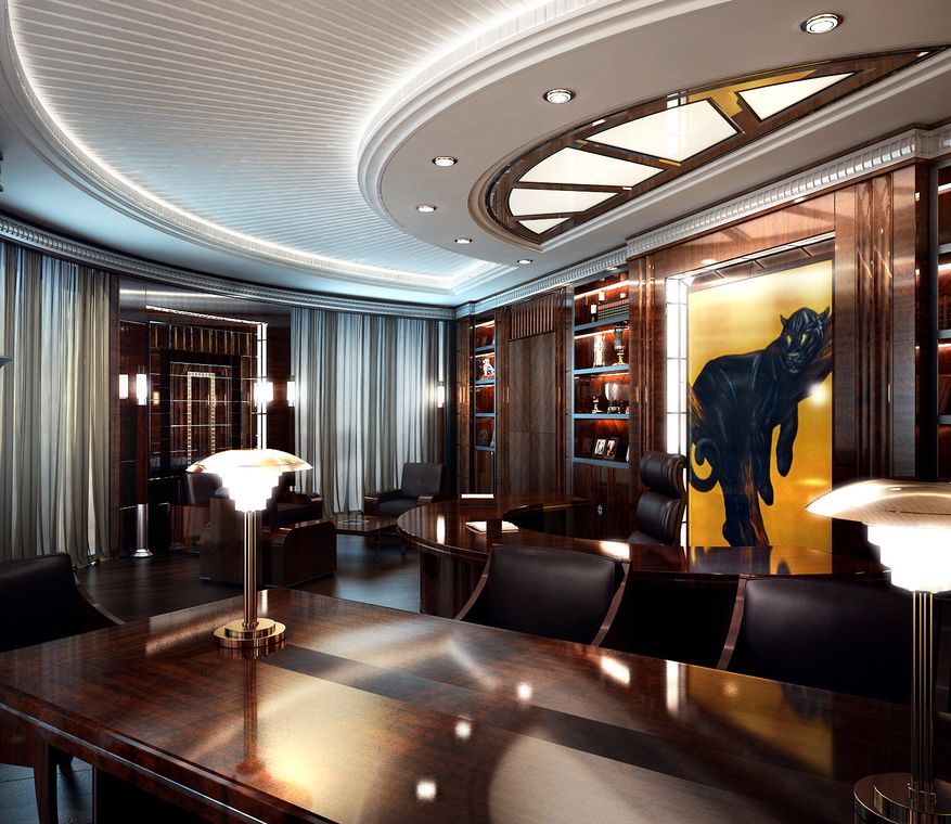 Офис с интарсией в Москве