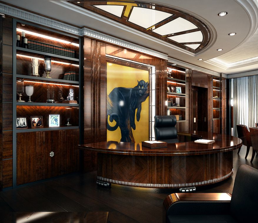 Офис с интарсией в Москве